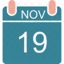 Calendar Date Schedule Icono