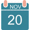 Calendar Date Schedule Icono