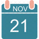 Calendar Date Schedule Icono