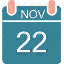 Calendar Date Schedule Icono