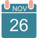 Calendar Date Schedule Icono