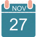 Calendar Date Schedule Icono