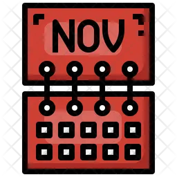 Monat November  Symbol