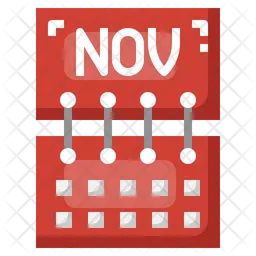 Monat November  Symbol