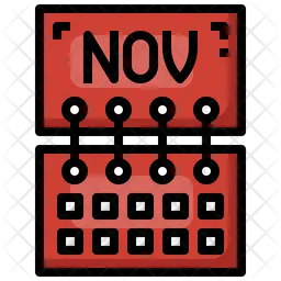 November Month  Icon