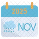 Novembro De 2025 Ícone