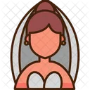 Novia de la boda  Icono