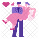 Novia Nupcial Casada Icono