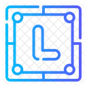 Novice Letter L Learn Icon
