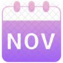 Noviembre Invierno Mes Icon