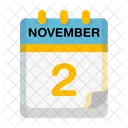 2 de noviembre  Icono