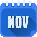 Noviembre Nov Mes De Noviembre Icono