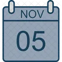 Calendario Fecha Horario Icono