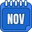Noviembre Nov Mes De Noviembre Icono