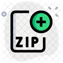 Novo arquivo zip  Ícone