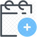 Adicionar Calendario Data Ícone