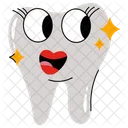 Dente Novo Saudavel Dor De Dente Icon