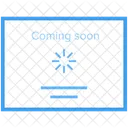 Novo Site Desenvolvimento Web Anuncio De Site Ícone