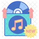 Novos Lancamentos Adicionar Musicas De Lancamentos Nova Musica Ícone