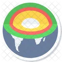 Terre Noyau Monde Icon