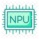 Npu Chip Processor Icon