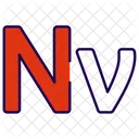 Nein Griechischer Buchstabe Symbol Symbol