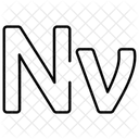 Nein Griechischer Buchstabe Symbol Symbol