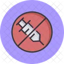 Nein Steroid Hormon Symbol