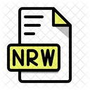 Nrw Technologie Datei Symbol