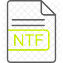 Ntf File Format Icône