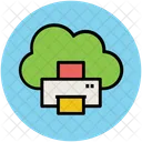 Cloud Reseau Telecopie Icon