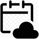 Calendrier Nuage Meteo Icône