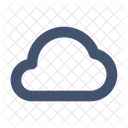 Nuage Meteo Stockage Icône