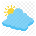 Meteo Soleil Nuage Icône