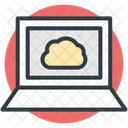 Cloud Connectivite Ordinateur Portable Icon