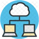 Cloud Connectivite Ordinateur Portable Icon