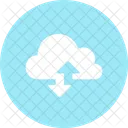 Cloud Informatique Hebergement Icône