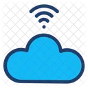 Cloud Serveur Sans Fil Icône