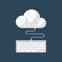 Cloud Informatique Hebergement Icône