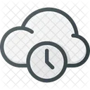 Cloud Informatique Timeout Icône