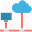 Cloud Informatique Hebergement Icon