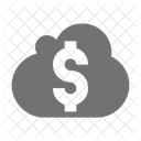 Nuage Informatique Dollar Icon