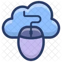 Souris Cloud Cloud Computing Hebergement Cloud Icon