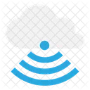 Wi-Fi dans les nuages  Icône