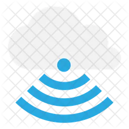 Wi-Fi dans les nuages  Icône