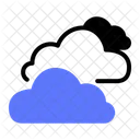 Nuageux Nuage Partiellement Nuageux Icône