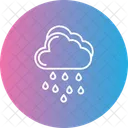 Nube Nublado Lluvia Icon