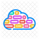 Palabra Nube Natural Icono