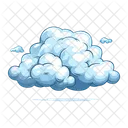 Nube Clima Almacenamiento Icono