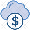 Nube Dolar Inversion Icon